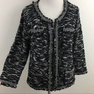 INC | Marled Sweater Blazer